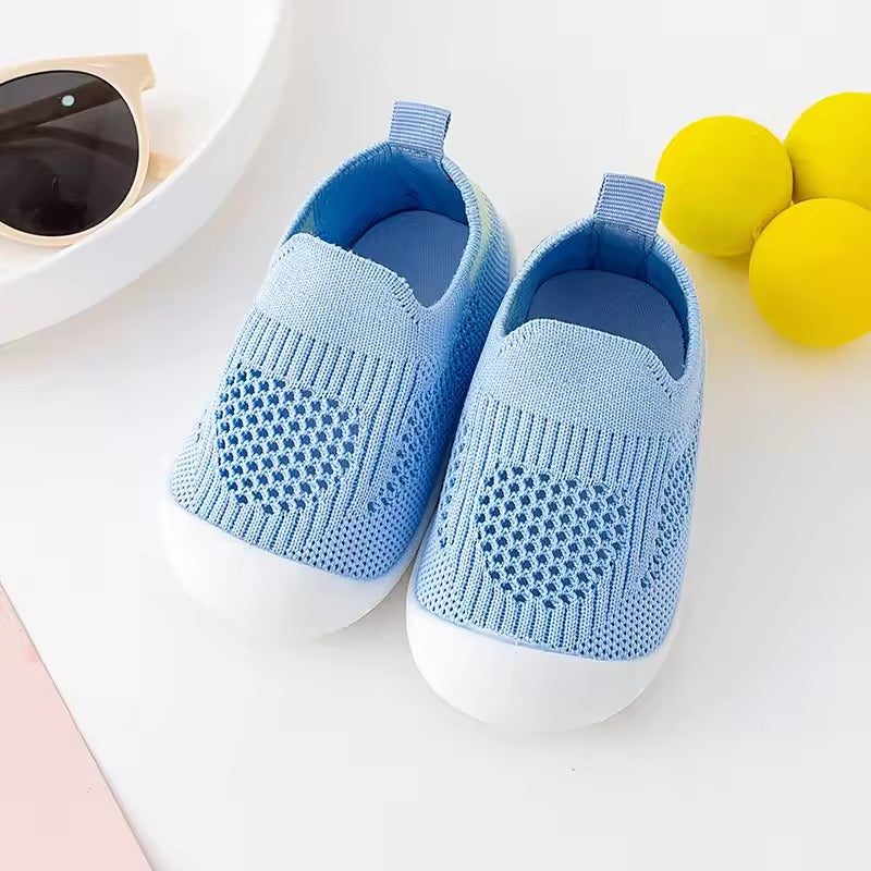 Child Eco-Friendly Walker Shoe Baby Walkers Boots Summer Girl Boy Sports Booties Kids Summer Toddler New Born First Step Slip