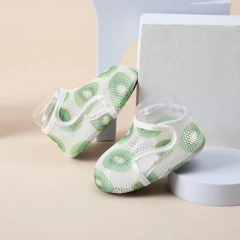 Children Walking Shoes Baby Floor Shoes for Kids Girl Boy Socks Shoes Non Slip Indoor Soft Sole Toddler Summer Mesh First Walker