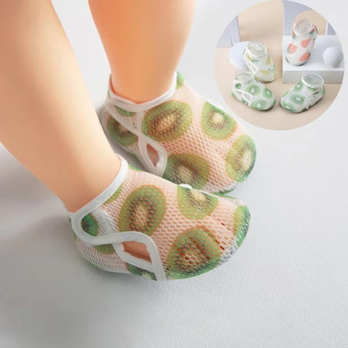 Children Walking Shoes Baby Floor Shoes for Kids Girl Boy Socks Shoes Non Slip Indoor Soft Sole Toddler Summer Mesh First Walker