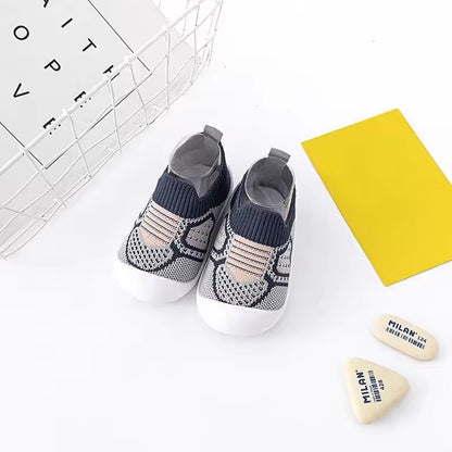 Zapatillas Soft Sole Baby Shoe New Anti Slip 0-3 Year Old Indoor Anti Kick Shoe Socks Mesh Face Infant Boy Girl Shoe Baby Items