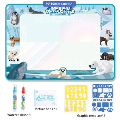 Magic Water Drawing Mat Toy for Kids