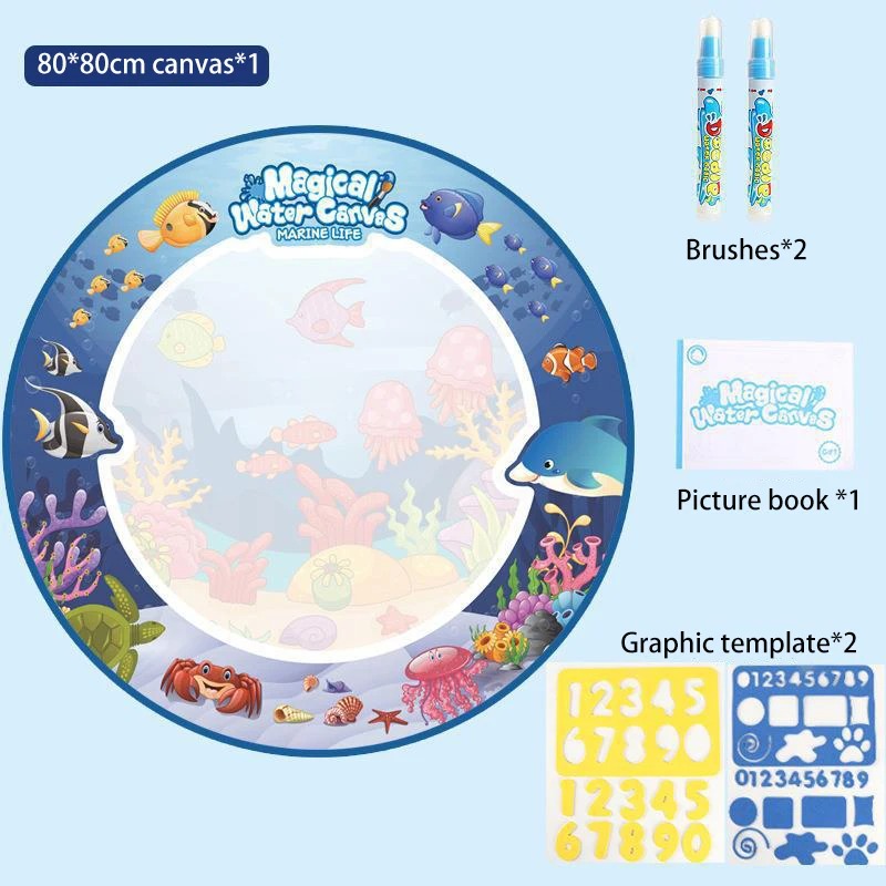 Magic Water Drawing Mat Toy for Kids