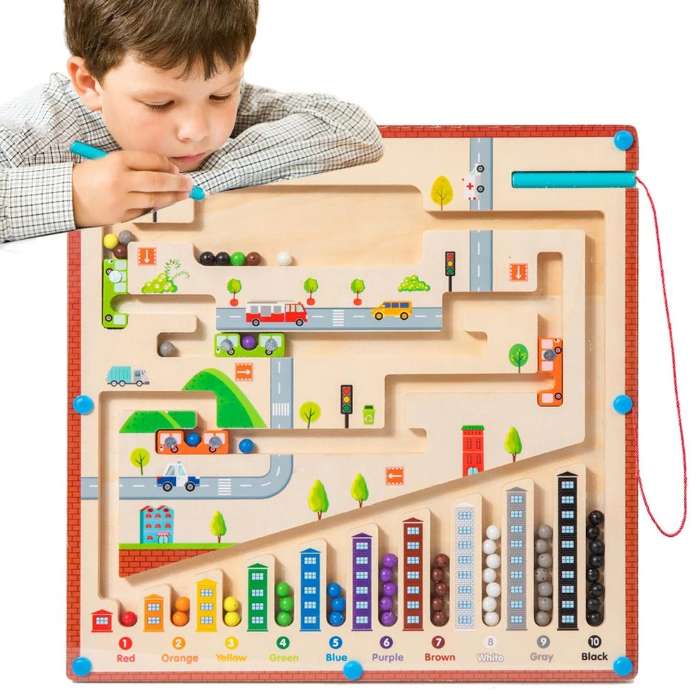 Educational Learning Maze Number Toy