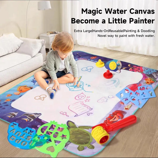 Magic Water Drawing Mat Toy for Kids