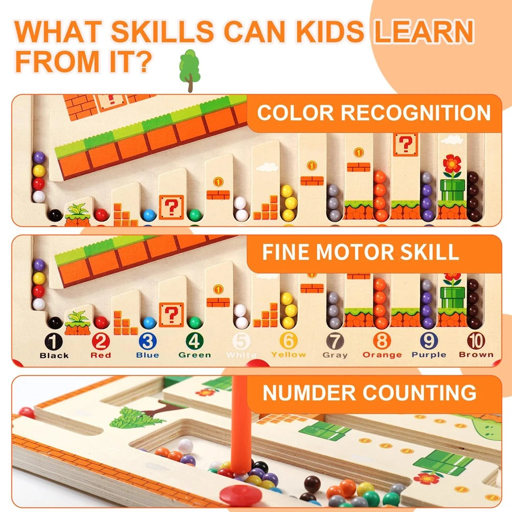 Educational Learning Maze Number Toy