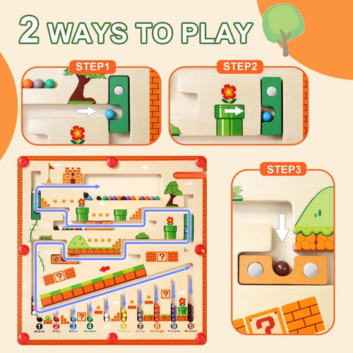 Educational Learning Maze Number Toy