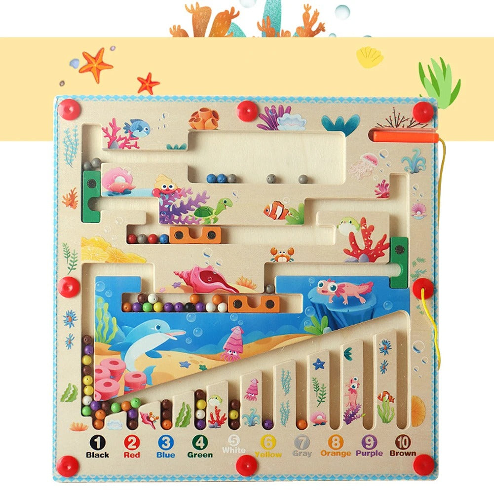 Educational Learning Maze Number Toy