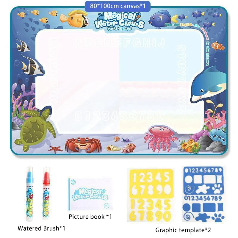 Magic Water Drawing Mat Toy for Kids