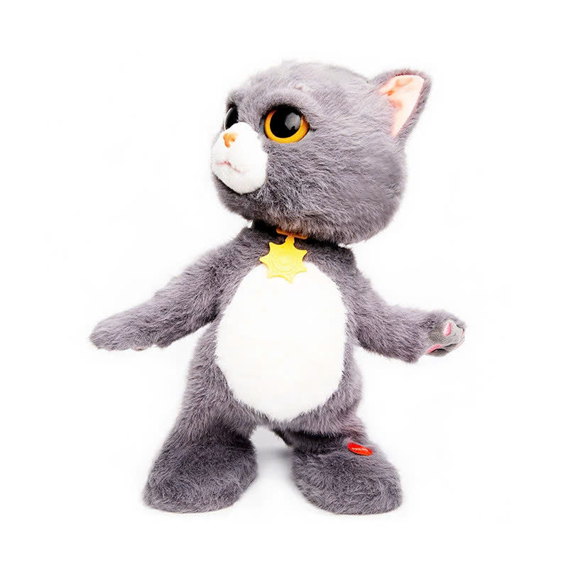 Classic Cute Robot Cat Electric Plush Pet Cat